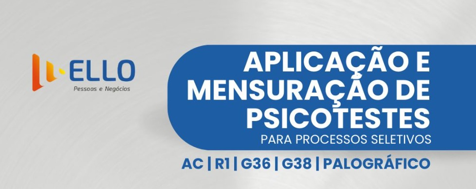APLICAÇÃO E MENSURAÇÃO DE PSICOTESTES